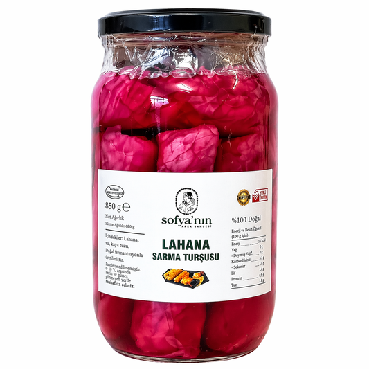 Lahana Sarma Turşusu (Doğal Fermantasyon)