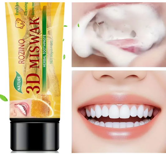 Doğal Misvak Diş Macunu (Bal Ekstraktlı, 60 gr)