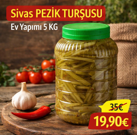 Sivas Pezik Turşusu - 5 KG