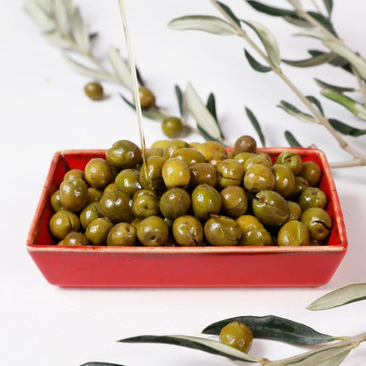 Olives vertes cassées - 500g