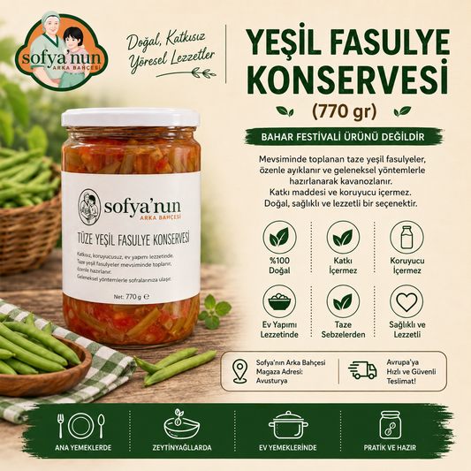 Groene bonen uit blik (770 g)