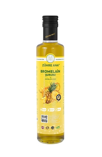 Zühre Ana Bromelain Şurubu 250 ml – Doğadan Gelen Güçlü Destek